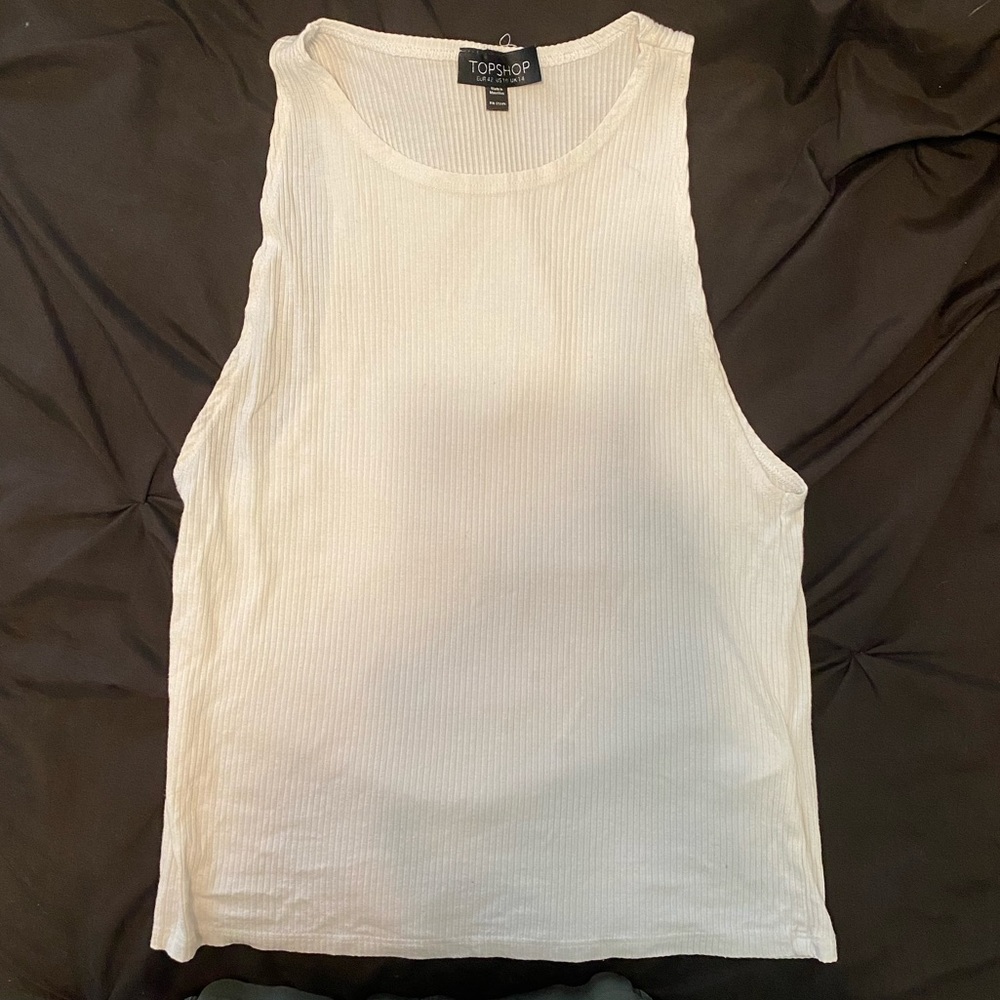 TopShop White Tank Top